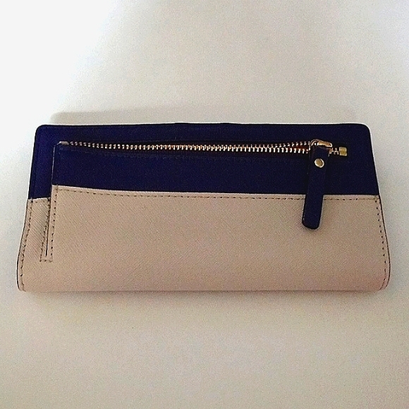 Navy & White Wallet - Picture 2 of 4